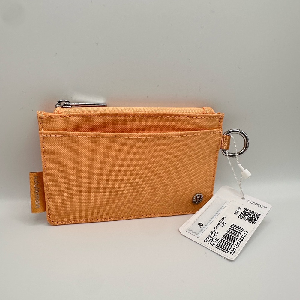 Lululemon Clippable Card Case  (Rock Melon)  *SOLD OUT  - 0026
